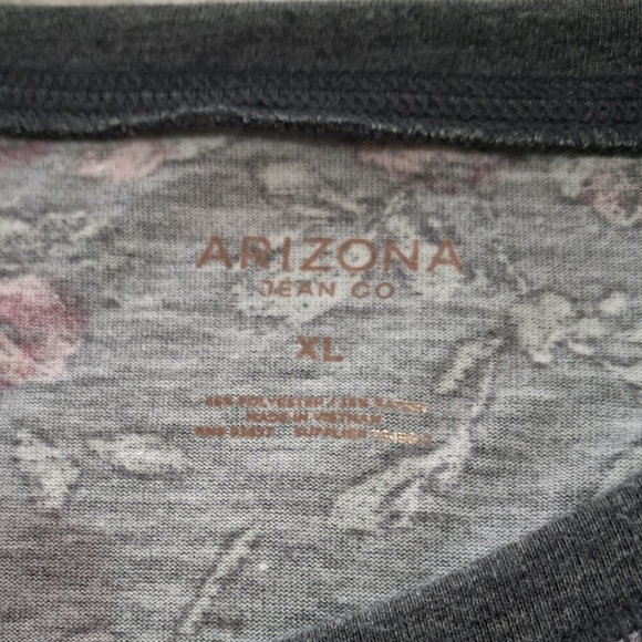 Floral Grey Women's Arizona  top size XL Corps Onesize New - Picture 2 of 5